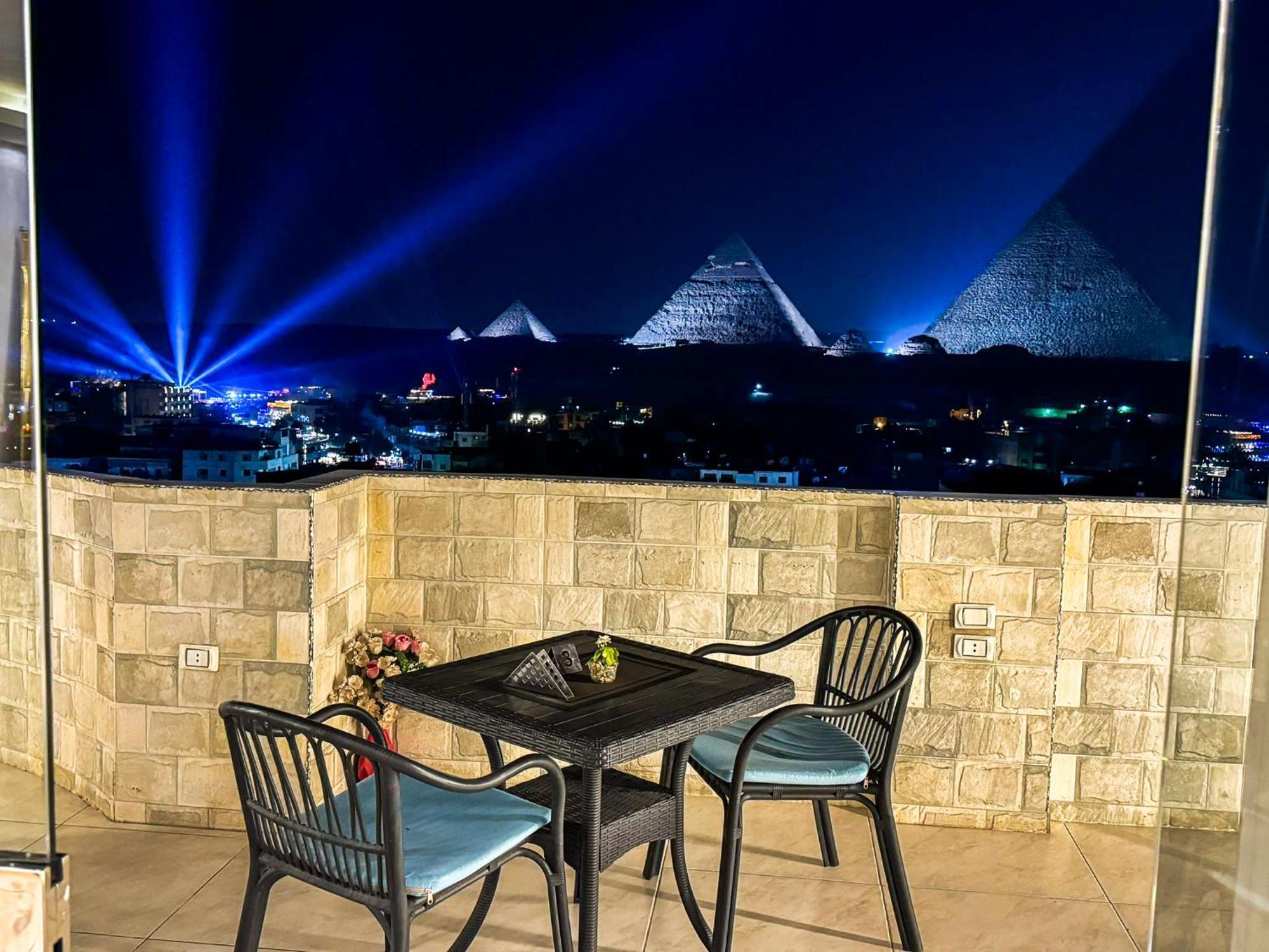 Jumeirah Pyramids View Inn Kafret el-Gabal Exteriör bild